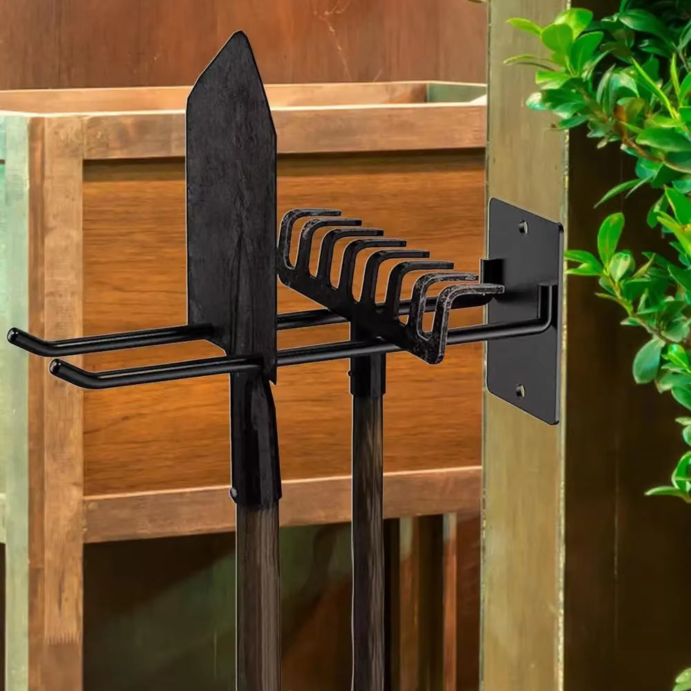 Tool Storage System Hooks Wall Holder Garage Storage Multi-Purposes Garden Tool Organizer for Warehouse Garage Wall Hook