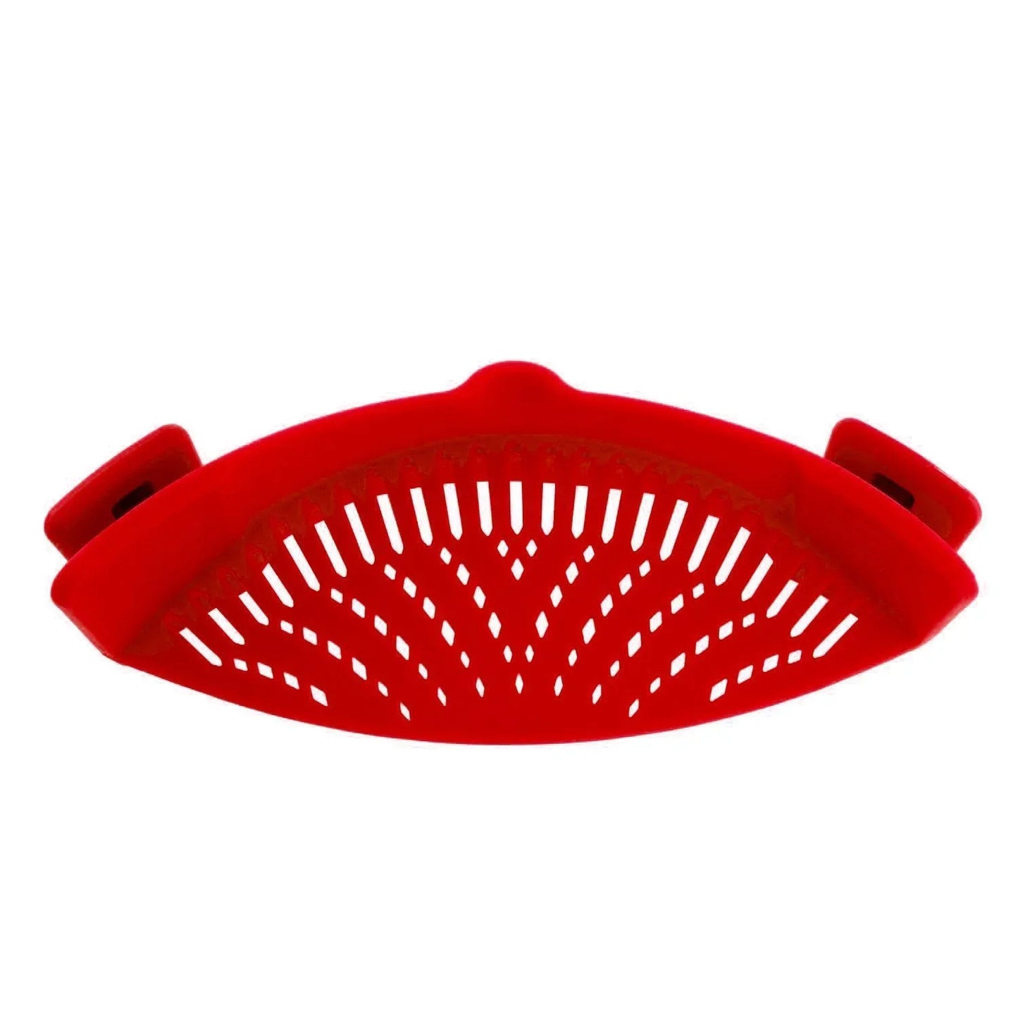 Pot Strainer and Pasta Strainer - Adjustable Silicone Clip On Strainer for Pots, Pans, and Bowls - Kitchen Colander
