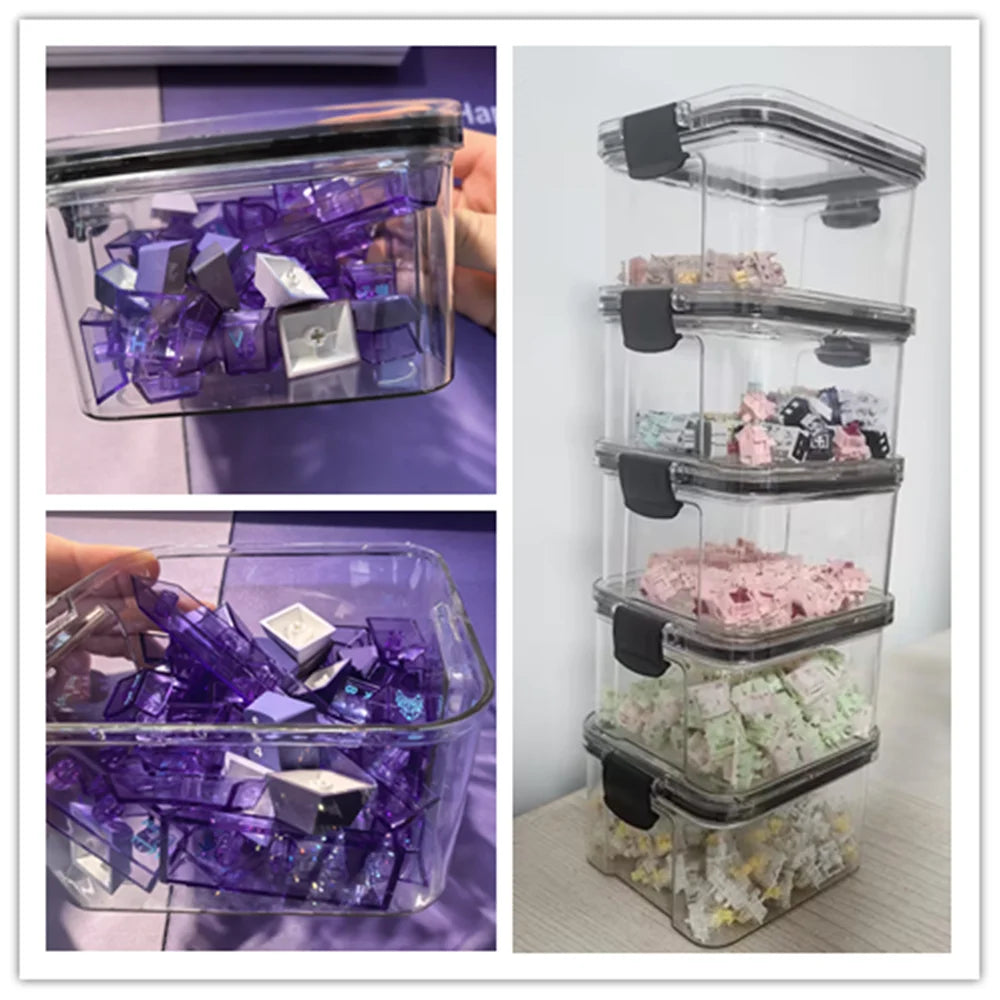 Clear 460ml Small Parts Storage Box