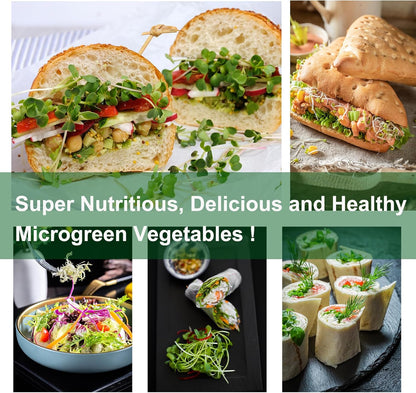 32 PCS Microgreen Mats, 5" X 5" Plant Grow Mat Hydroponic Grow Pads Microgreens Sprouting Mats Microgreens Kit for 1020 Germination Trays Wheatgrass Sprouts