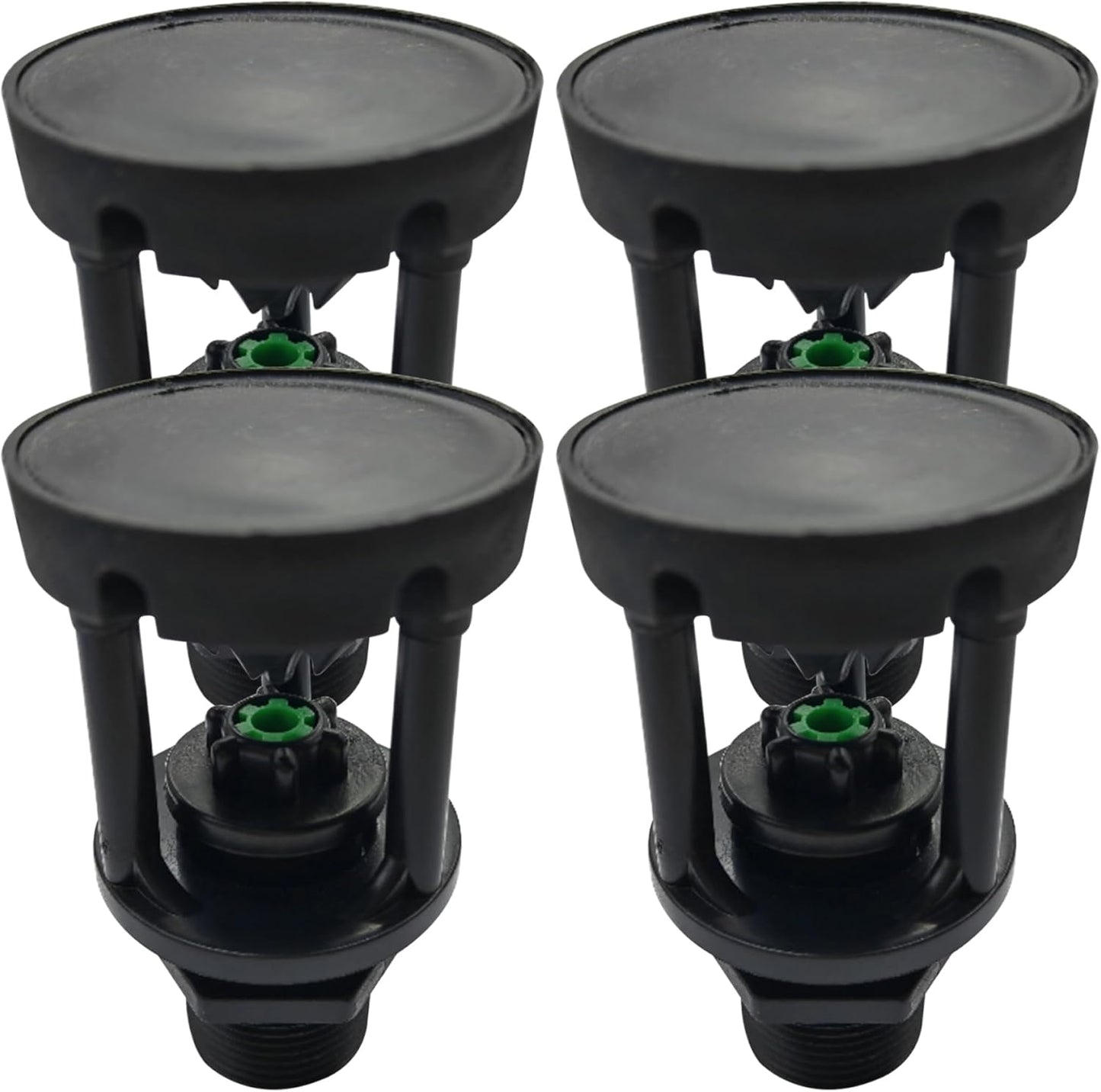 Garden Sprinkler 4PCS 3/4" Wobbler Irrigation Sprinkler 360 ° Rotary Watering Nozzles External Thread Irrigation Spray Nozzle Water Saving Wobbler Sprinkler for Grass Lawn Farmland Garden Sprinkler