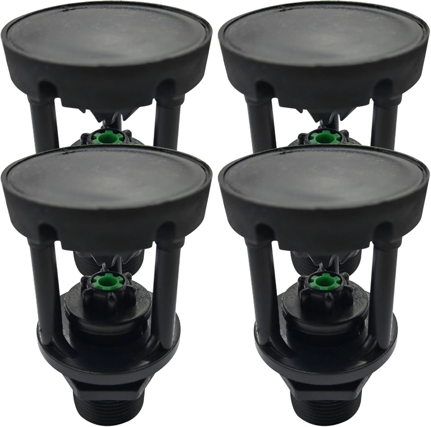 Garden Sprinkler 4PCS 3/4" Wobbler Irrigation Sprinkler 360 ° Rotary Watering Nozzles External Thread Irrigation Spray Nozzle Water Saving Wobbler Sprinkler for Grass Lawn Farmland Garden Sprinkler