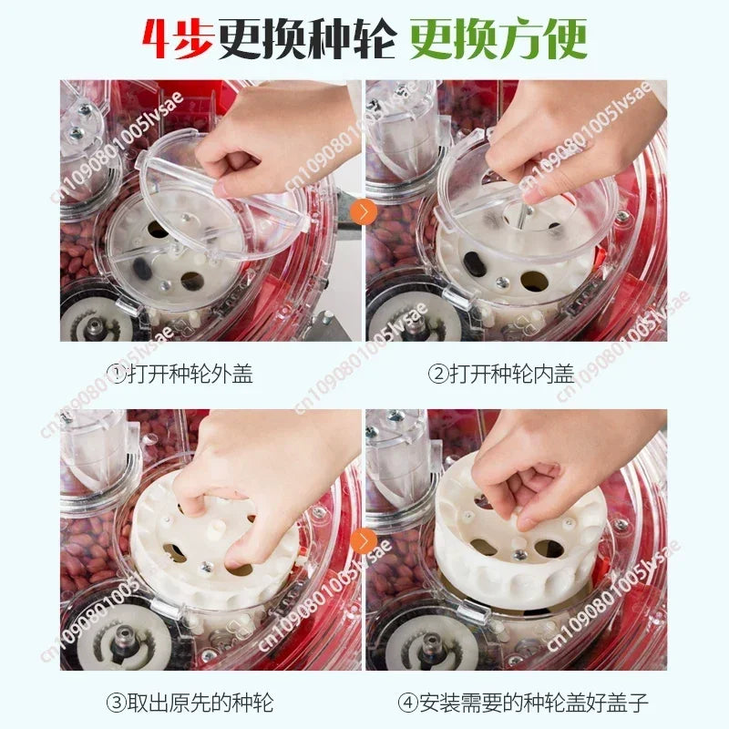 Multi-Function Hand Seeder Corn Planter Cotton Soybean Peanut Precision Seeder Wheat Seeder Sowing Tool