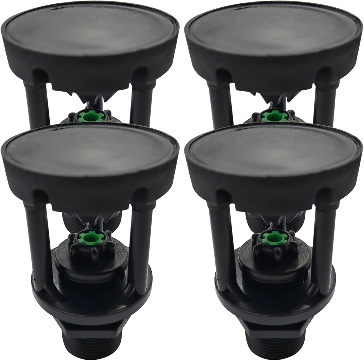Garden Sprinkler 4PCS 3/4" Wobbler Irrigation Sprinkler 360 ° Rotary Watering Nozzles External Thread Irrigation Spray Nozzle Water Saving Wobbler Sprinkler for Grass Lawn Farmland Garden Sprinkler
