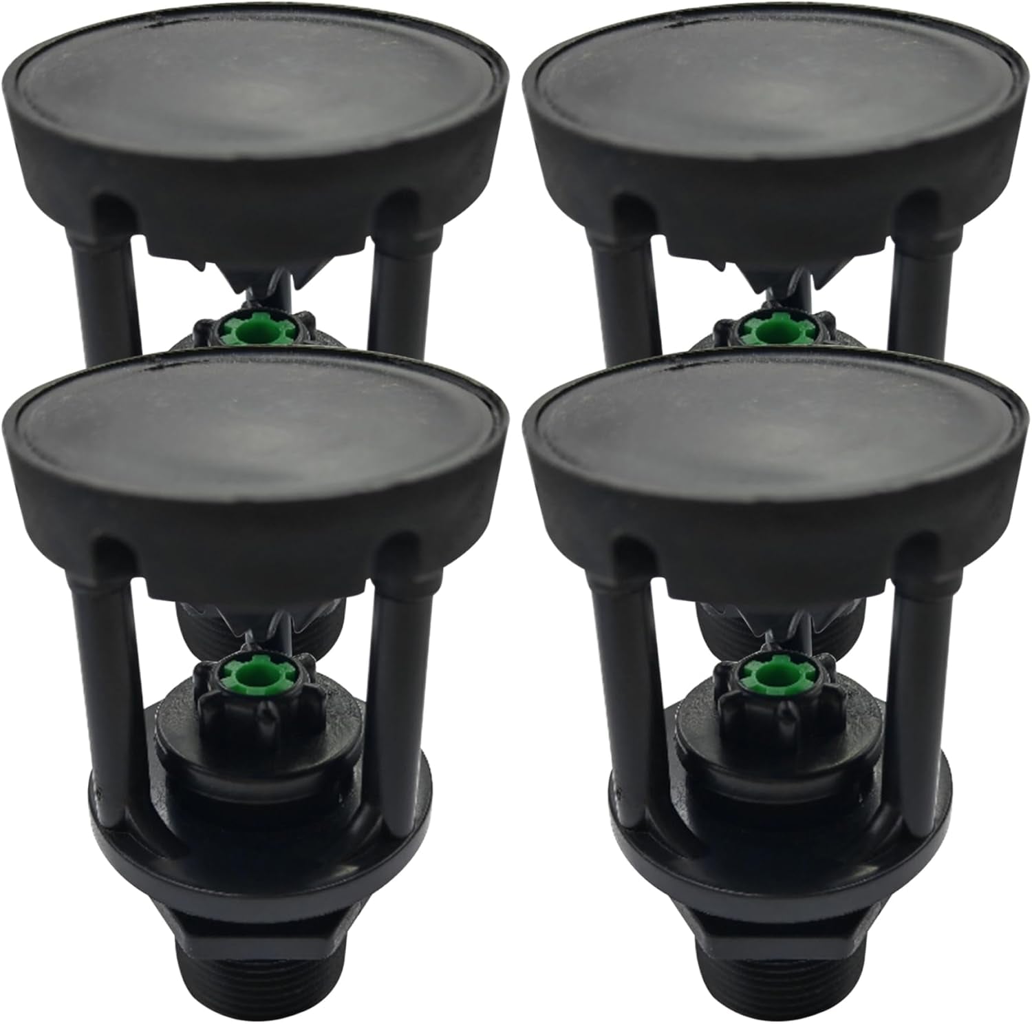 Garden Sprinkler 4PCS 3/4" Wobbler Irrigation Sprinkler 360 ° Rotary Watering Nozzles External Thread Irrigation Spray Nozzle Water Saving Wobbler Sprinkler for Grass Lawn Farmland Garden Sprinkler