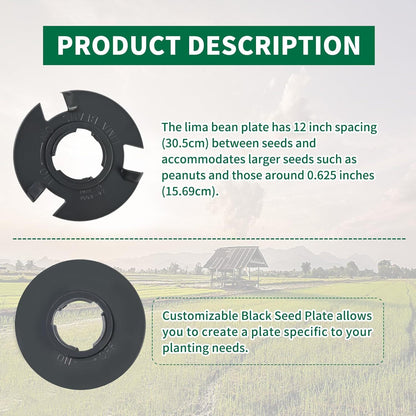 60010 Optional Seed Plate Set Fits Earthway 1001-B Garden Seeder Contains Light